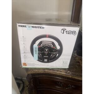 Thrustmaster T128 Gaming Steering Wheel – Original Box – Tested